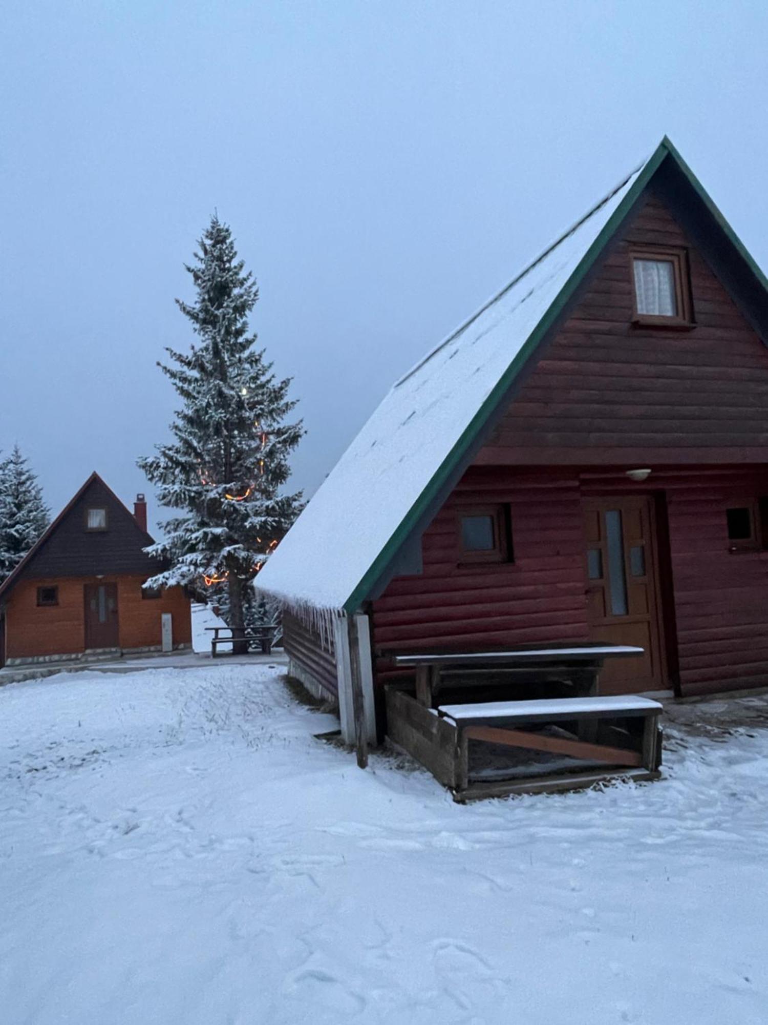 Bungalows Krstajic Žabljak Eksteriør billede